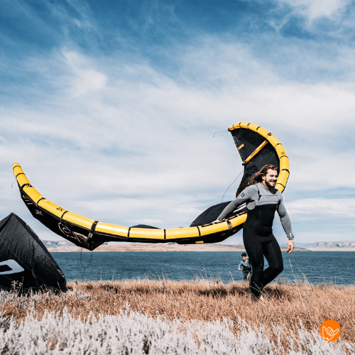 Hoe lang duurt de levering van een gehuurde kiteset?
